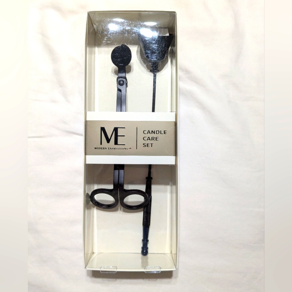 NIB Modern Expressions Candle Care Set